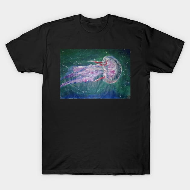 "jellyfish" - Selfmade printed Art Design! T-Shirt by Arts-Y